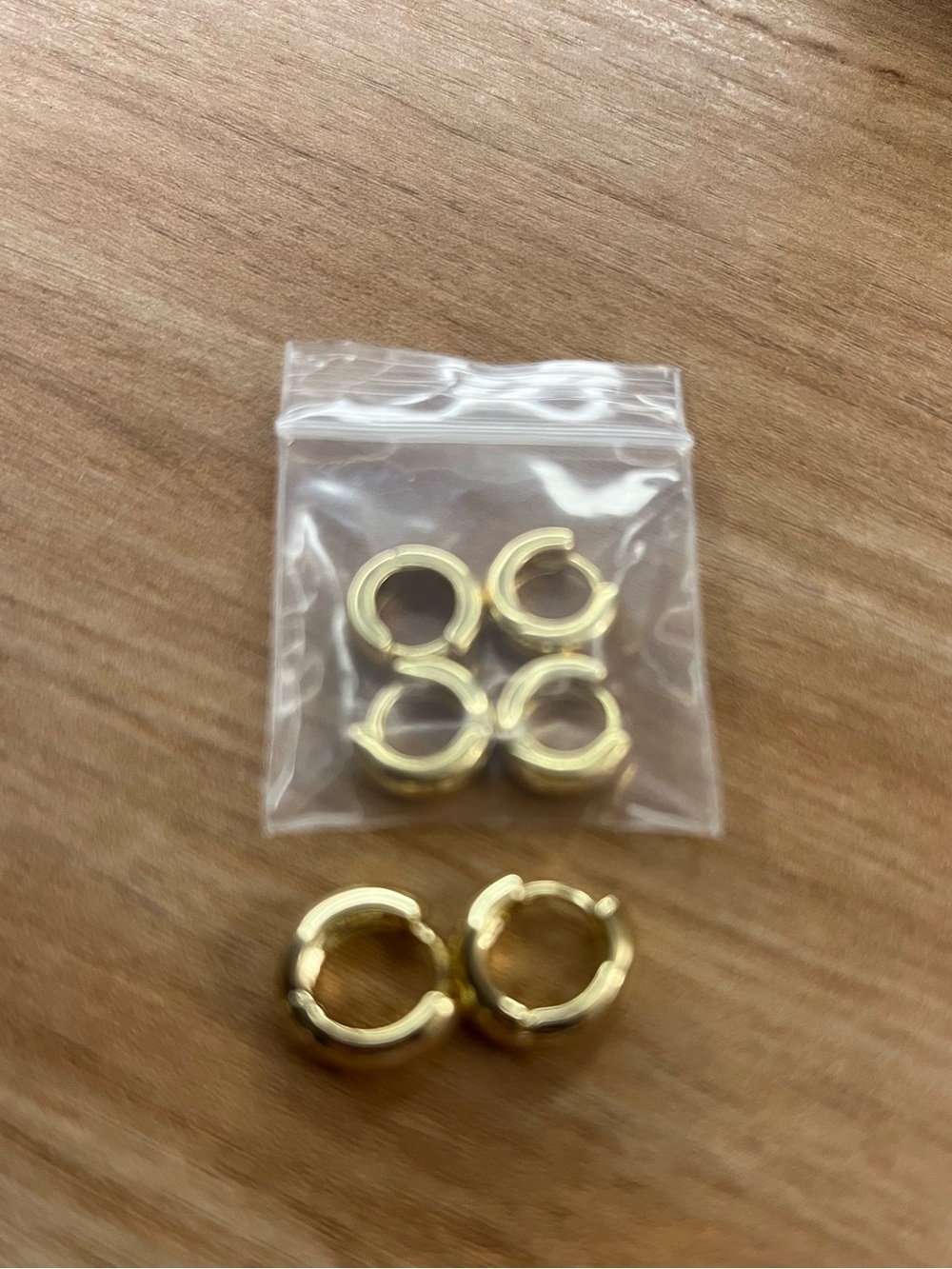 Gold Filled Huggies (set of 3)